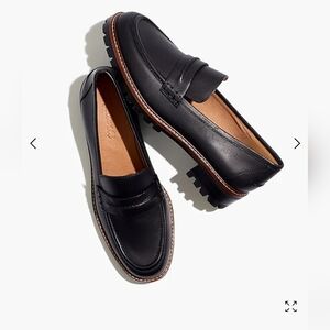 Madewell the corinne Lugsole Loafers